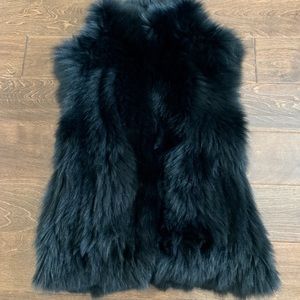 Kymerah Black Fox Fur Vest